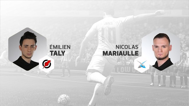 eSport - E-Football League - 16e j. : Emilien Taly vs Nicolas Mariaulle