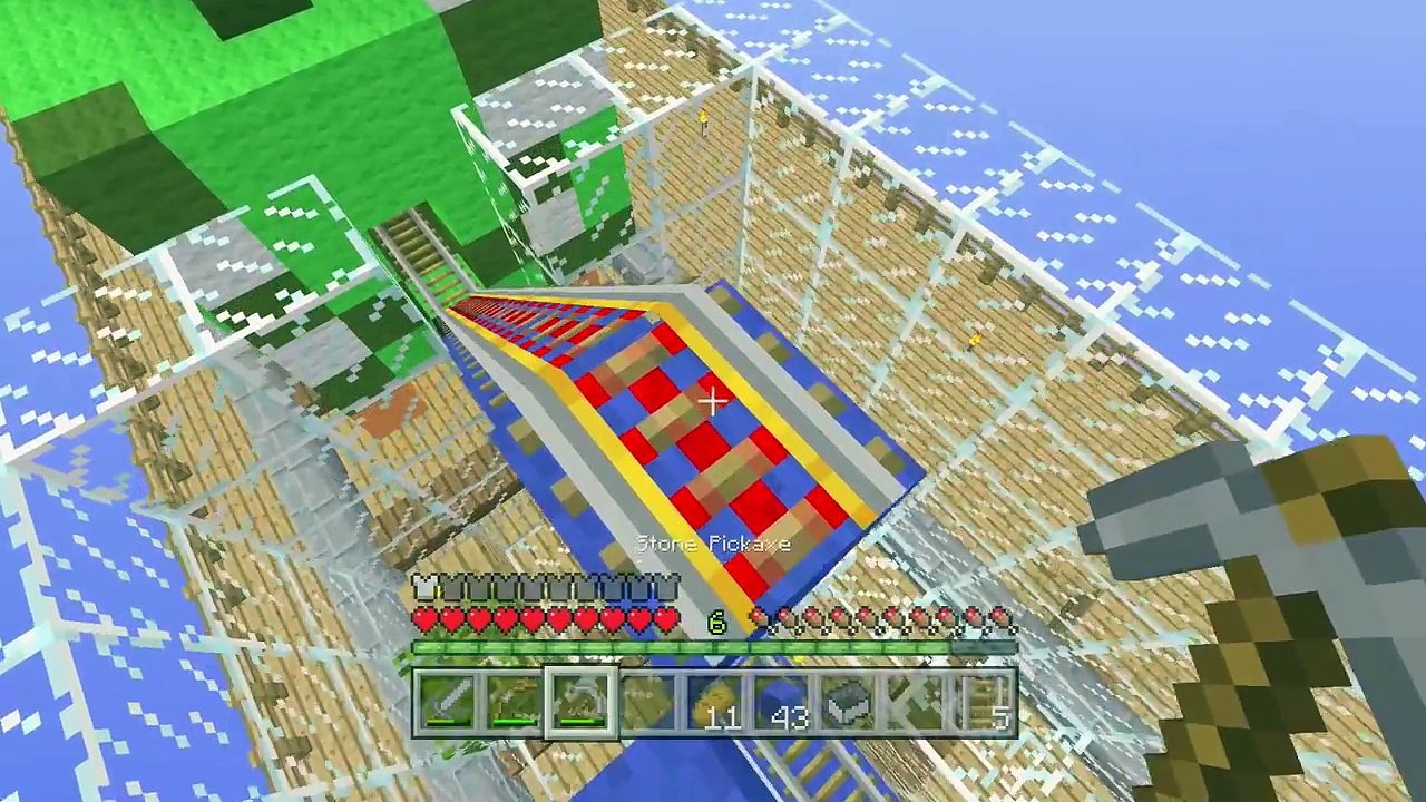 Minecraft Xbox Sky Den Underwater Train 61