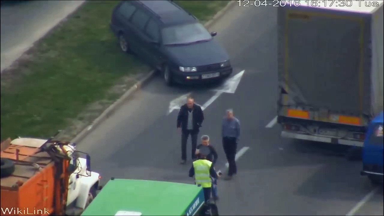Разбор ДТП и пробка на Гребном. г. Брест