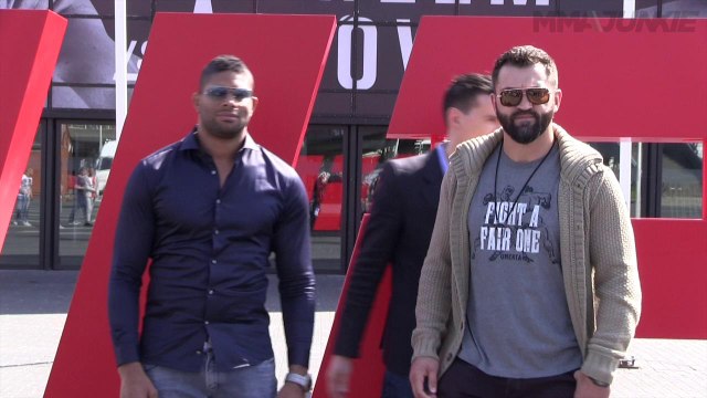 Alistair Overeem, Andrei Arlovski face off ahead of UFC Fight Night 87