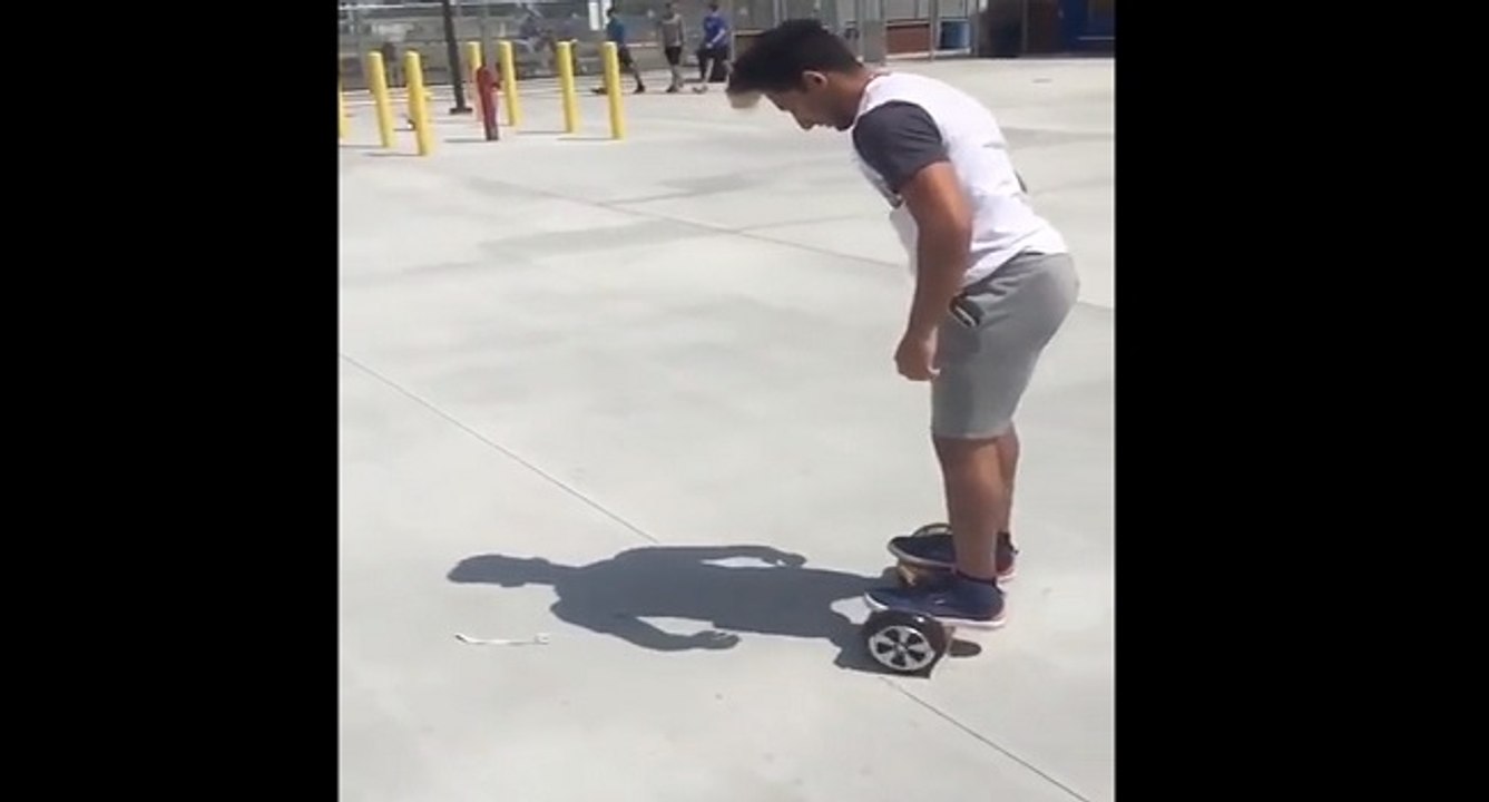 Faire un frontflip à partir d'un hoverboard