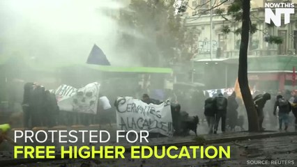 Student Protests In Chile Spiral Out Of Control