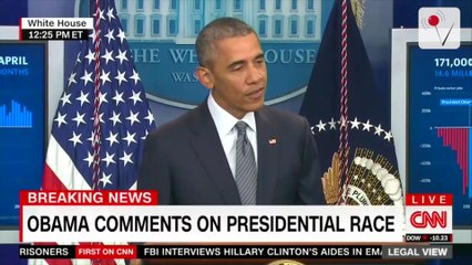 President Obama Responds to Donald Trump Becoming the Presumptive Republican Candidate