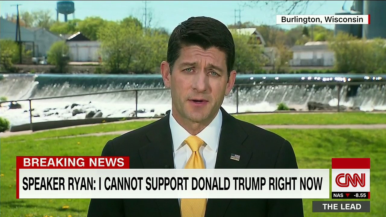 Paul Ryan- Up to Donald Trump to unify the GOP