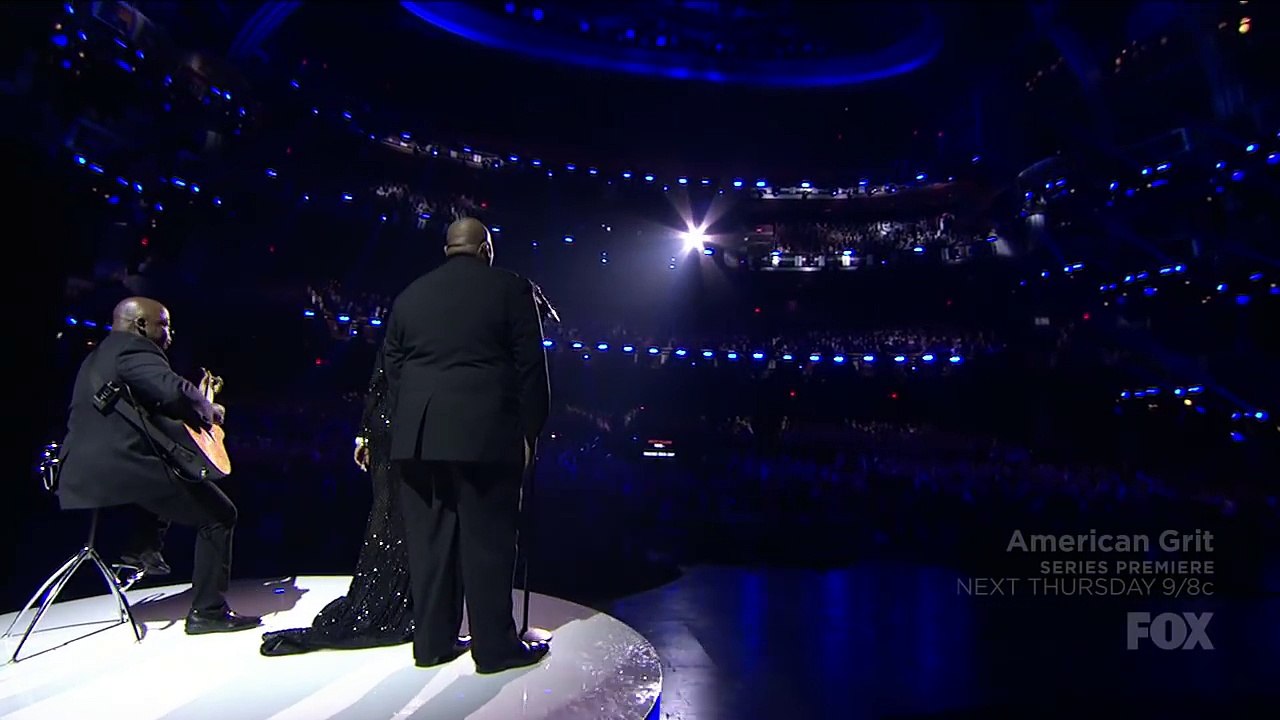 Jessica Sanchez, Reuben Studdard, and Amber Holcomb - Finale - American Idol - April 7, 20