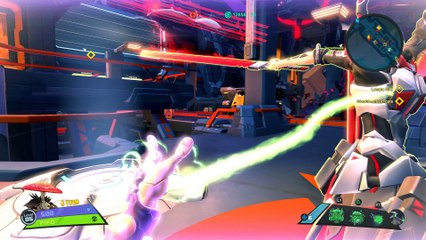 Battleborn - The Algorithm: Locate Cave Entrance, Overshield Buff, Speed Boost, Miko Healing Coop