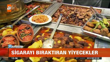 Sigarayı bıraktıran yiyecekler - atv Gün Ortası