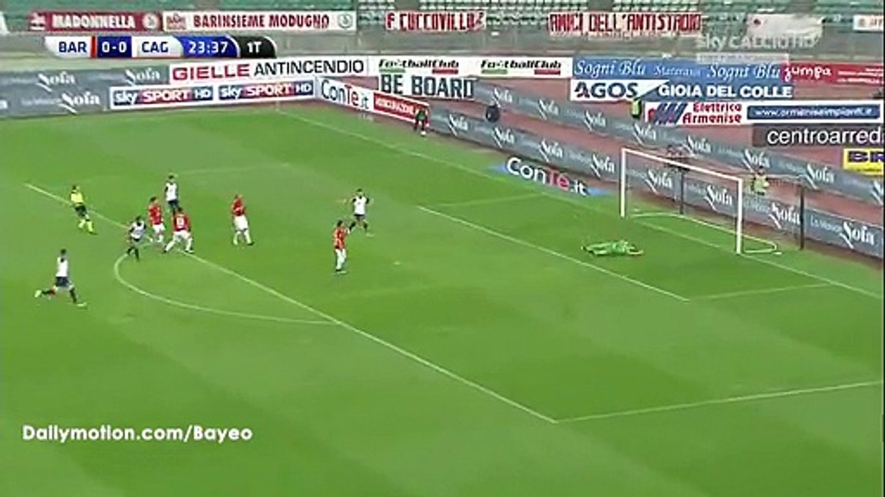 Joao Pedro Goal HD - Bari 0-1 Cagliari - 06.05.2016