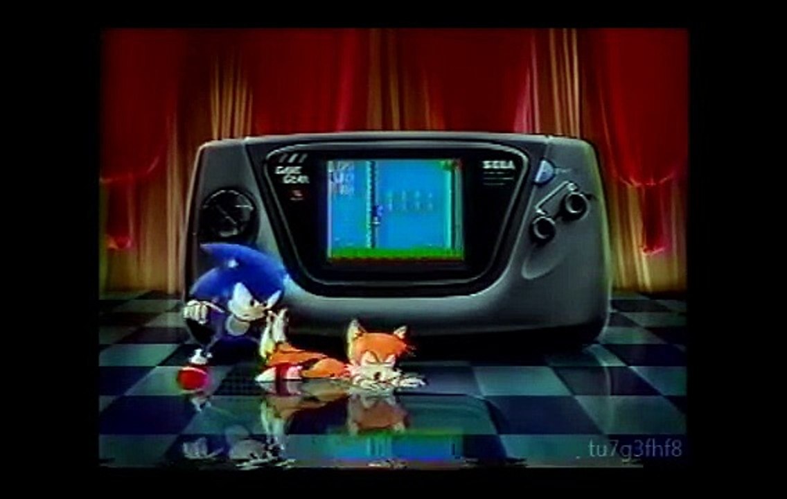 ソニック&テイルスGG・アラジンMD・セガ　─ＣＭ─