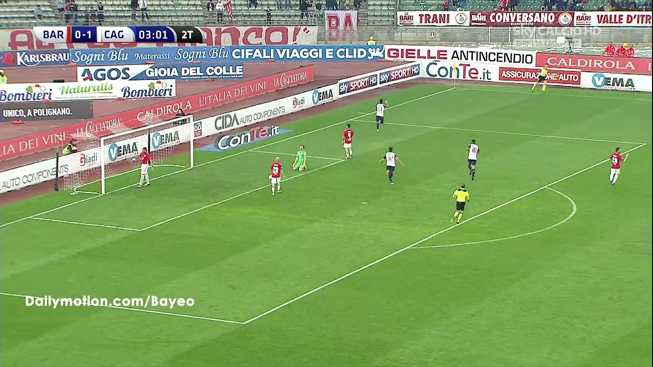Diego Farias Goal HD - Bari 0-2 Cagliari - 06-05-2016
