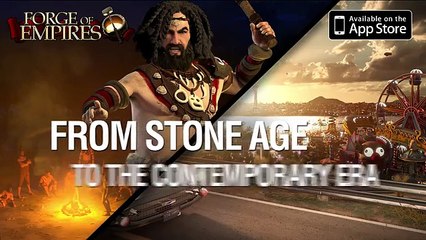 Forge of Empires - Time Lapse - From Stone Age to Contemporary Era
