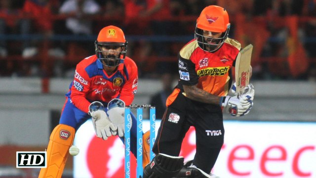 IPL9 SRH vs GL Shikhar Dhawan shines as SRH beat GL