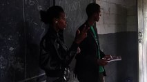 Coffee ceremony (23/03/2013): Friend of Ms Rahel translates Amharic to Ethiopian Sign Language