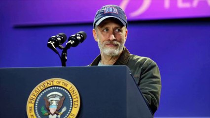 Jon Stewart rips Donald Trump at 75th USO birthday celebration