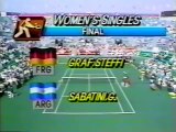 Seoul Olympics 1988 Final - Steffi Graf vs Gabriela Sabatini