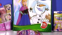 FROZEN Coloring FUN! Color ELSA with Crayola Markers & Crayons! Snow White Nail Polish! Blind Bag!