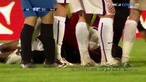 Tragjike: Futbollisti vdes në fushë (Video)