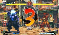 Ultra Street Fighter IV battle: Oni vs Dhalsim