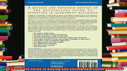 read here  The Complete Guide to Buying and Selling Apartment Buildings