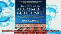 best book  Investing in Apartment Buildings Create a Reliable Stream of Income and Build LongTerm