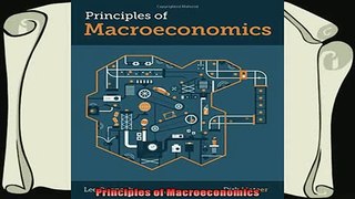 best book  Principles of Macroeconomics