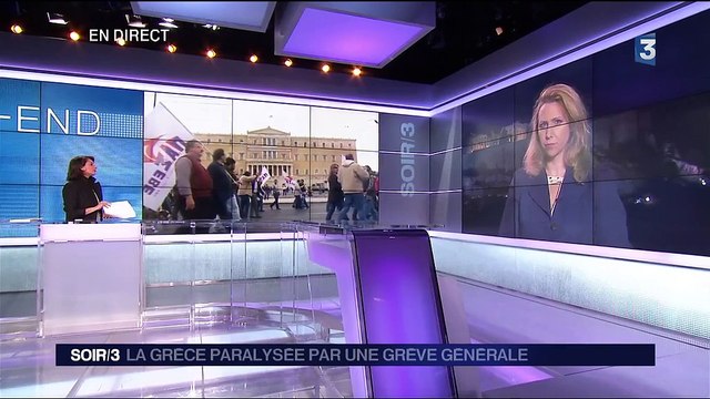 La Grèce paralysée pendant 48 heures par une grève générale