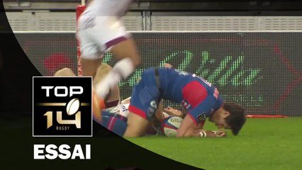 TOP 14 – Grenoble - Bordeaux-Bègles : 14-20 Essai 1 Armand BATTLE (GRE) – J23 – Saison 2015-2016