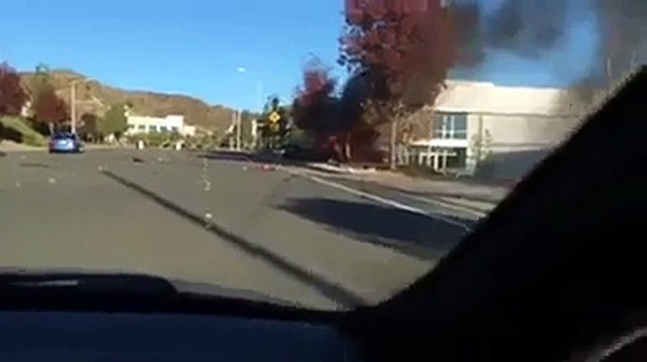 Live Footage Of Fast & Furious Star Paul Walkers \'s Car Accident