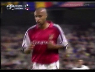 Thierry Henry vs Sparta Prague 2000/01