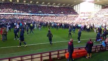 Burnley pitch invasion vs QPR 2016