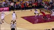 Kyrie Irving Hits LeBron James for the Jam!