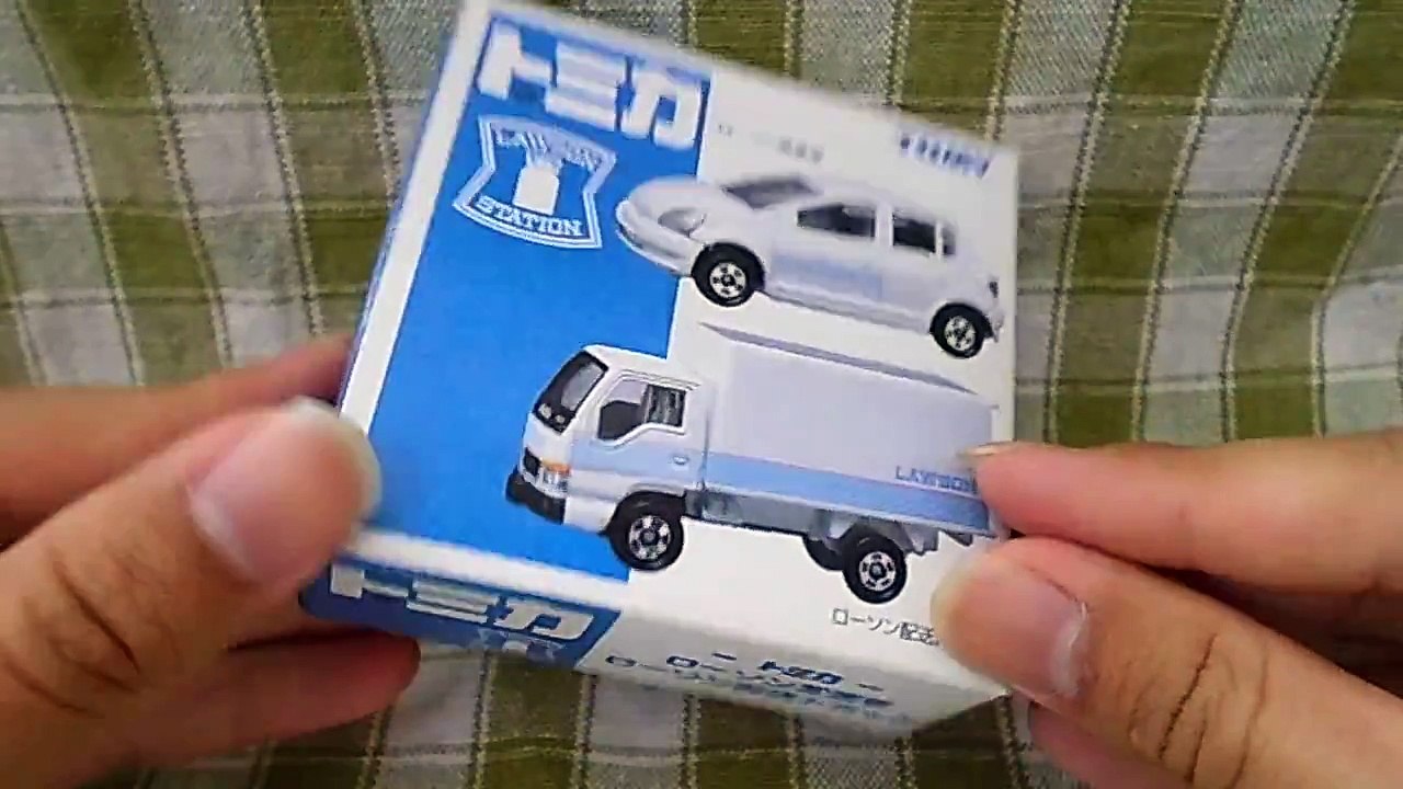 【トミカ】ローソン営業車＆ローソン配送トラック 2台セット 開封＆紹介