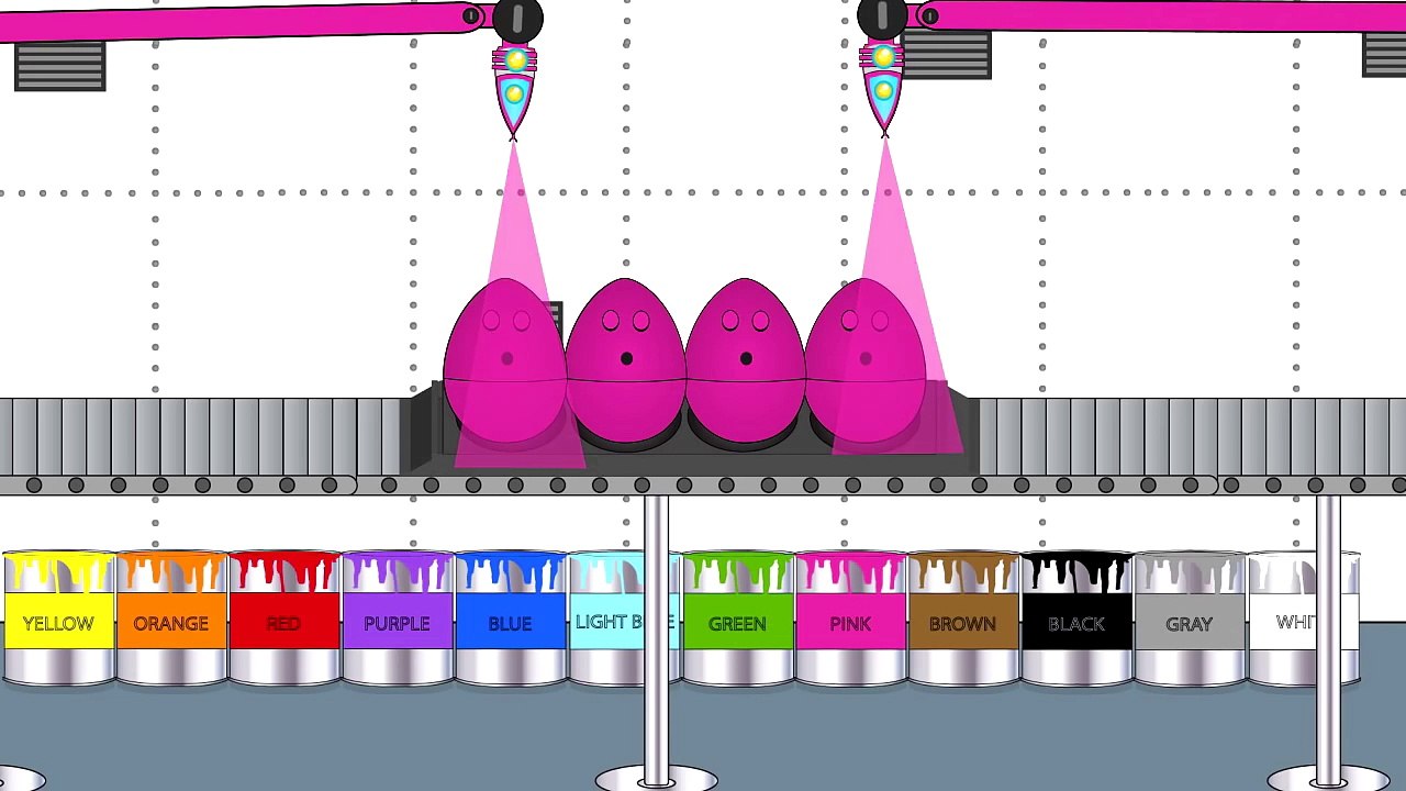 Learn Colors With Surprise Eggs For Kids - Video Learning For Kids