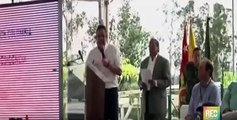 Vicepresidente Germán Vargas Lleras se desmaya en pleno discurso