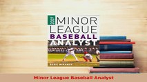 PDF  Minor League Baseball Analyst Download Online