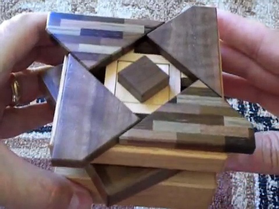 Secret Base Japanese Puzzle Box by Hiroshi Iwahara
