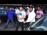 Salman Khan Walks On Mumbai Roads To Sets Of SULTAN