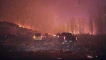 Fort McMurray Fire Canada Fire Rains Down Front Dash Cam 2016