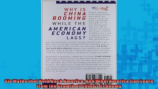 FREE DOWNLOAD  Six Myths that Hold Back America And What America Can Learn from the Growth of Chinas  BOOK ONLINE