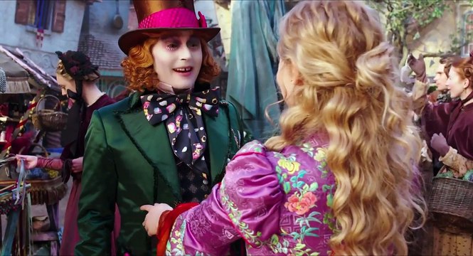 Alice Through the Looking Glass Movie CLIP - Meet Young Hatter (2016) - Johnny Depp