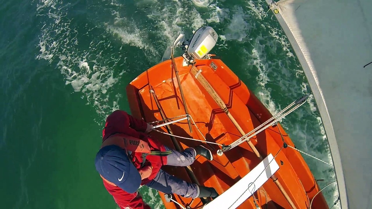 Sortie en caravelle de la baie de Tréompan