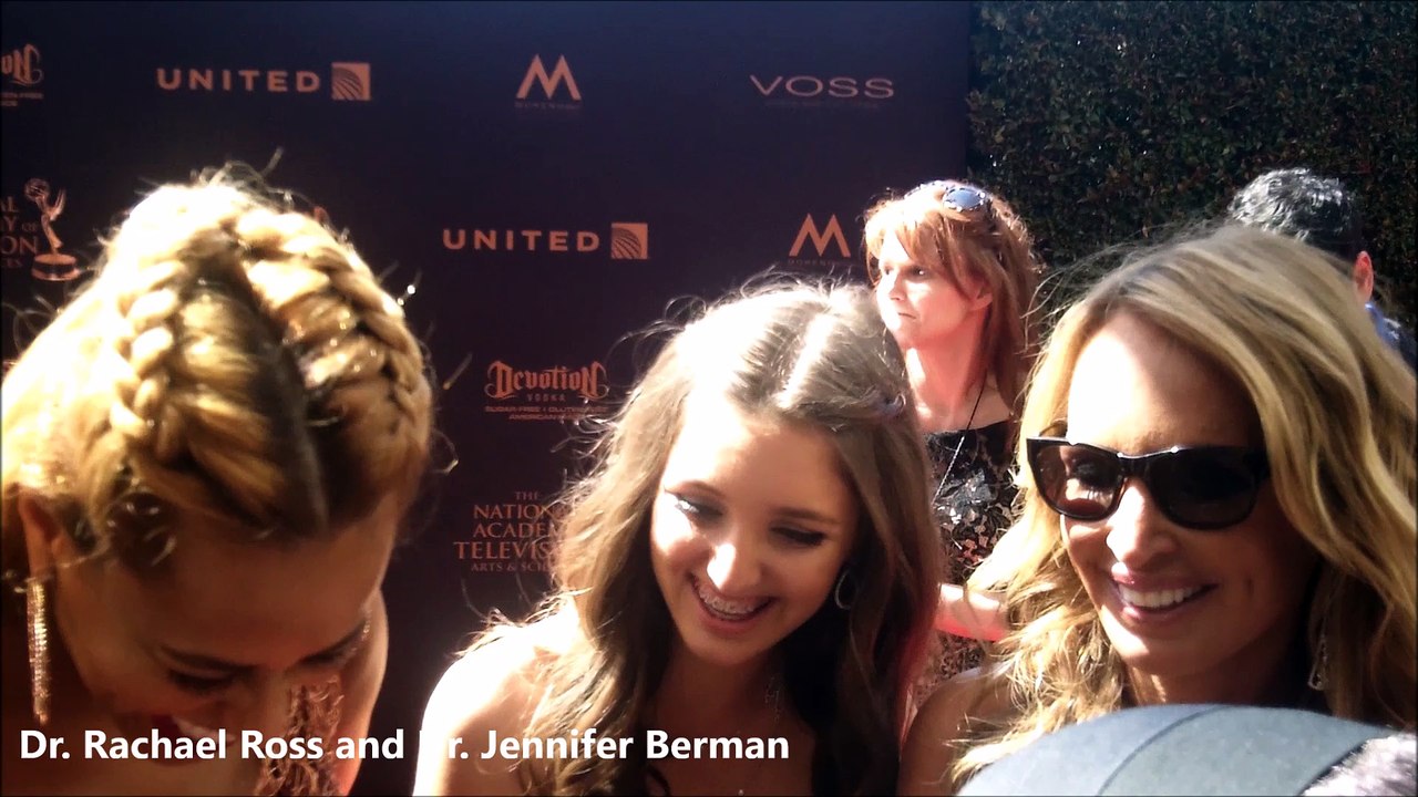 Dr. Rachael Ross and Dr. Jennifer Berman of The Doctors at 2016 Daytime Emmys Red Carpet Daytime TV Examiner