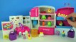 SHOPKINS SO COOL FRIDGE toy review & play episode with PEPPA PIG by DTSE Ditzy