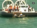 Coast guards lead mid-sea rescue operation