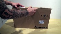 Lenovo IdeaPad Z50 70 laptop unboxing │ kicsomagolás