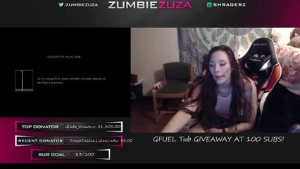 Une joueuse Twitch complètement bourrée vomit en direct !