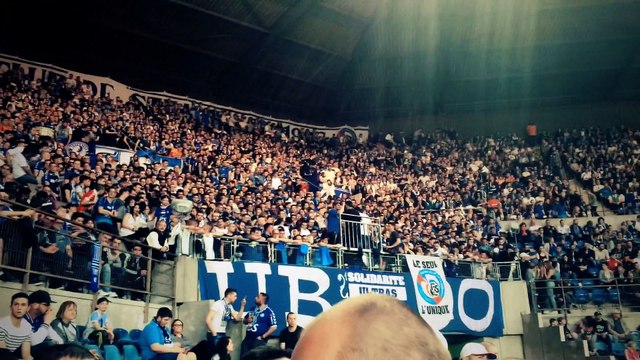 Racing club Strasbourg - CA Bastia 6-5-2016 victoire du racing 3-0