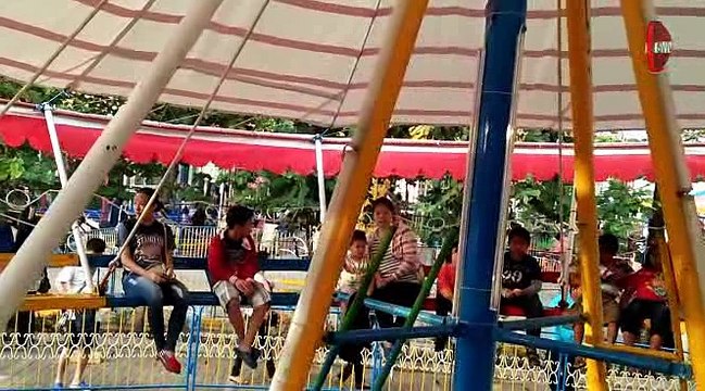 Nostalgia Wahana Pasar Malam di Pasar Senggol