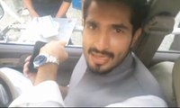 Funny Bilal Ashraf Stuck in Car on The Shoot of Janaan