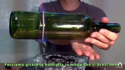 Come tagliare una bottiglia